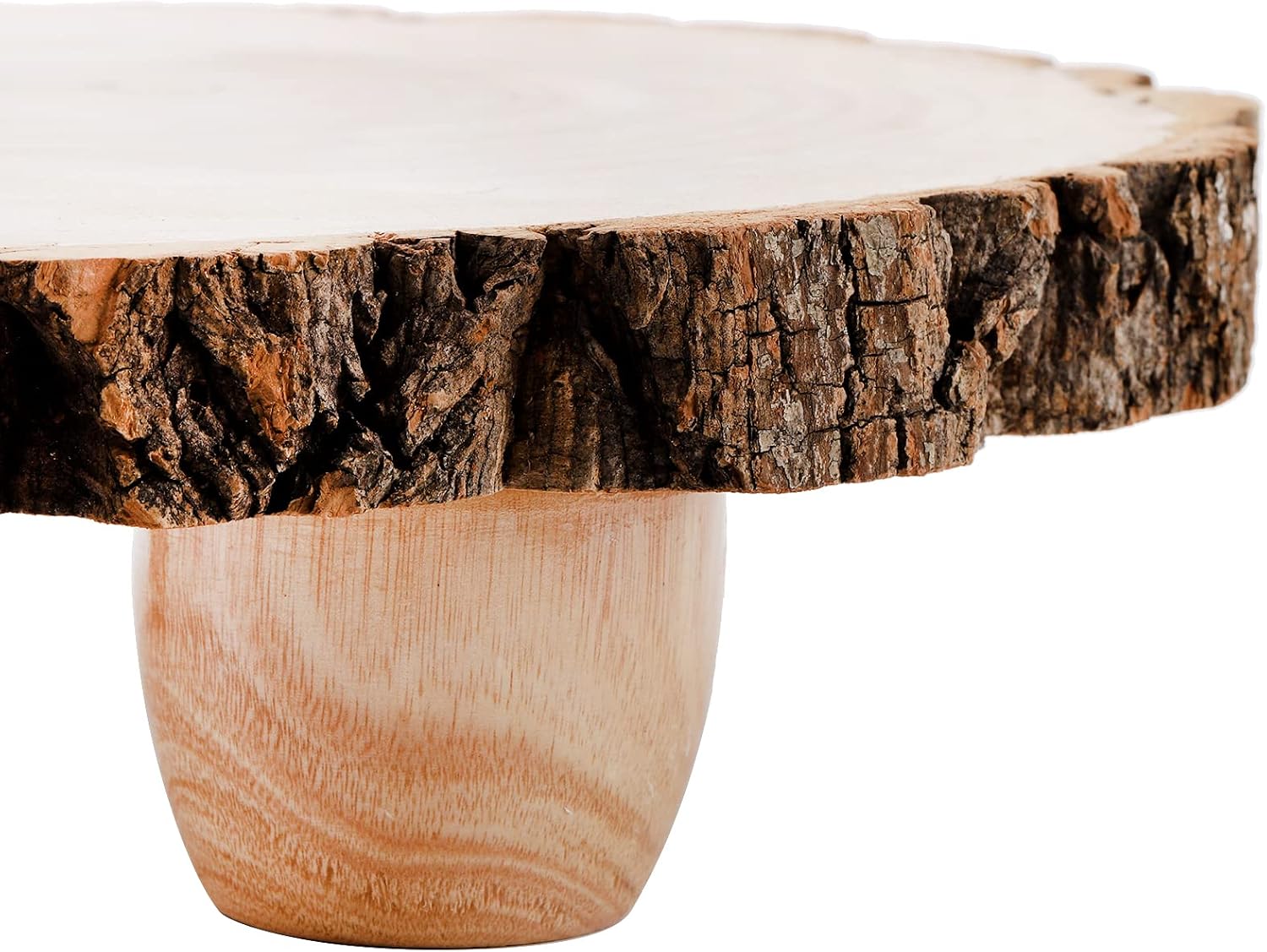 Wood Cake Stand / 11 Inch