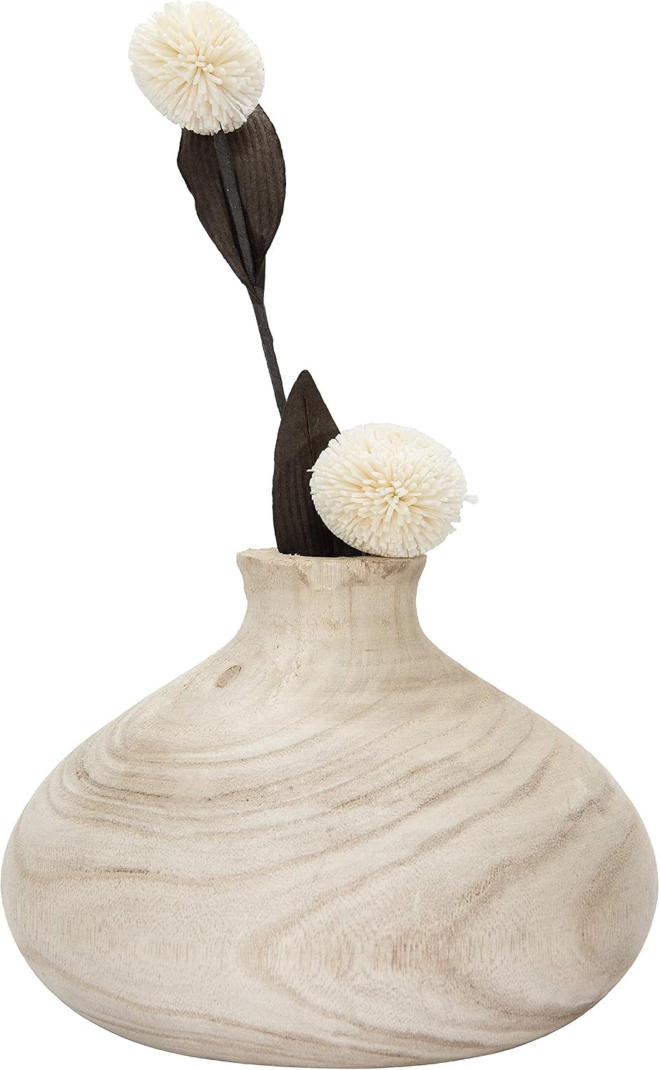 Small Paulownia Wood Vase