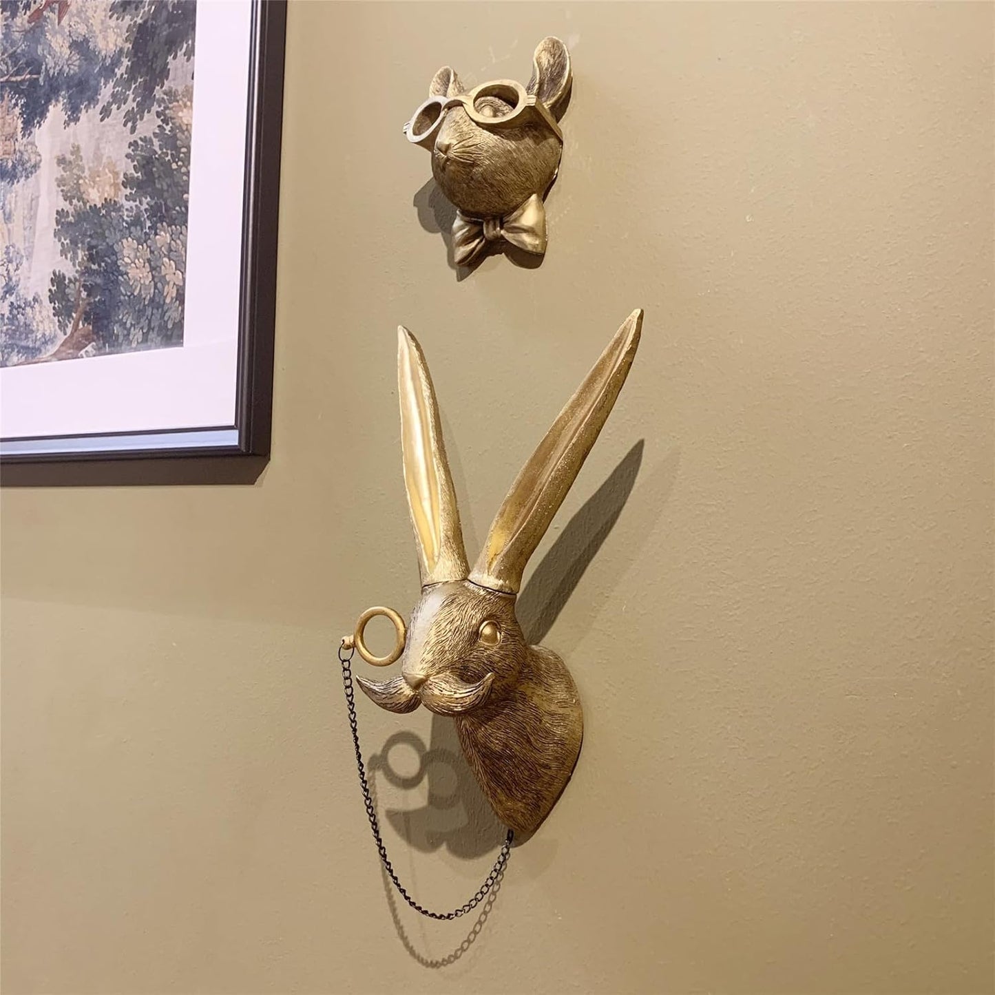 Animal Heads Wall Decor / RABBIT