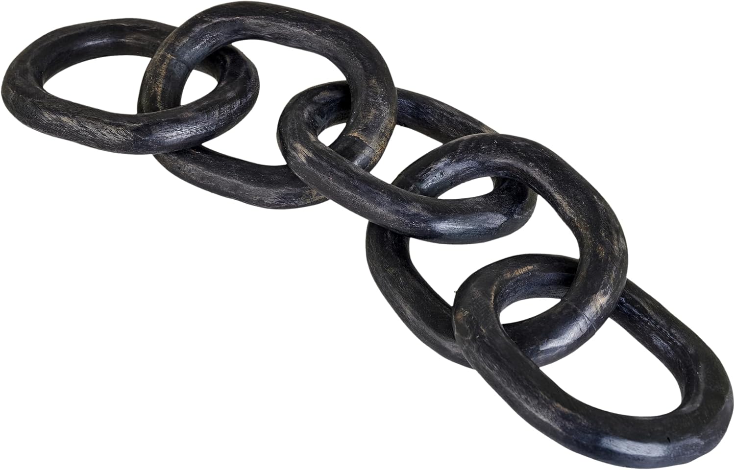 Rustic Link Decorative Object Large Wooden Chain
