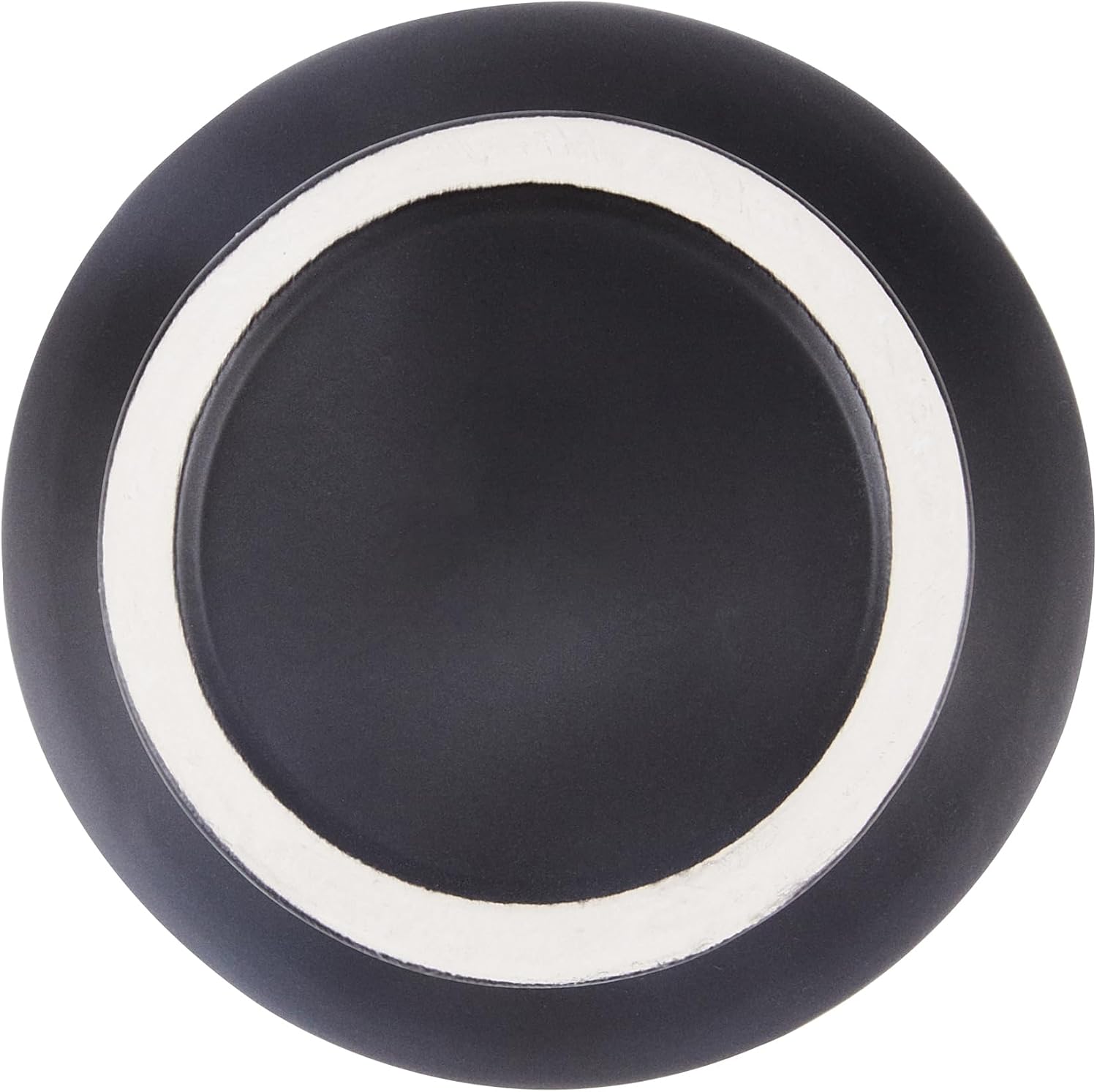 Table Art Flower Vase / Black / Mushroom, 5 3/4