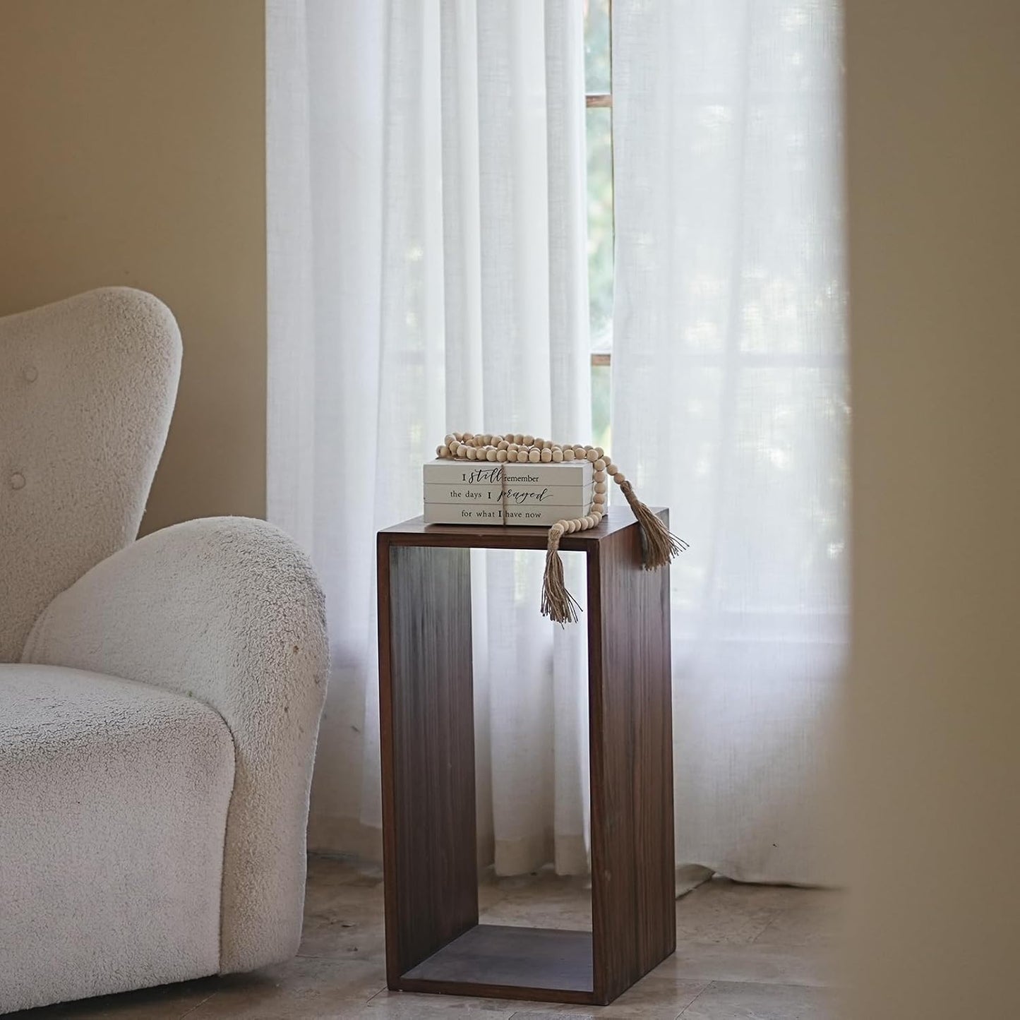 Wooden Faux Book for Decoration / I Still Remember The Days