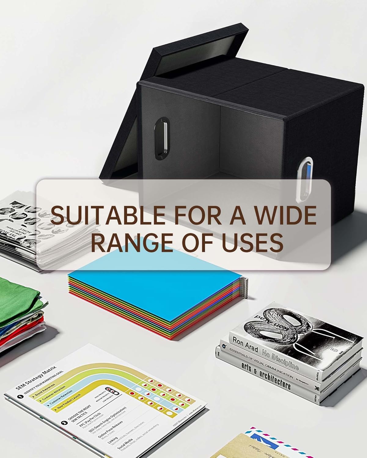 File Organizer / Hanging File Organizer / Black
