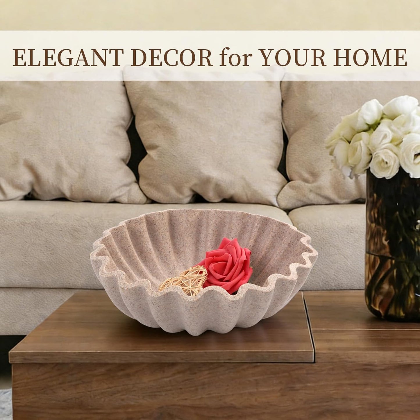 Key Holder Bowl for Entryway Table / Modern