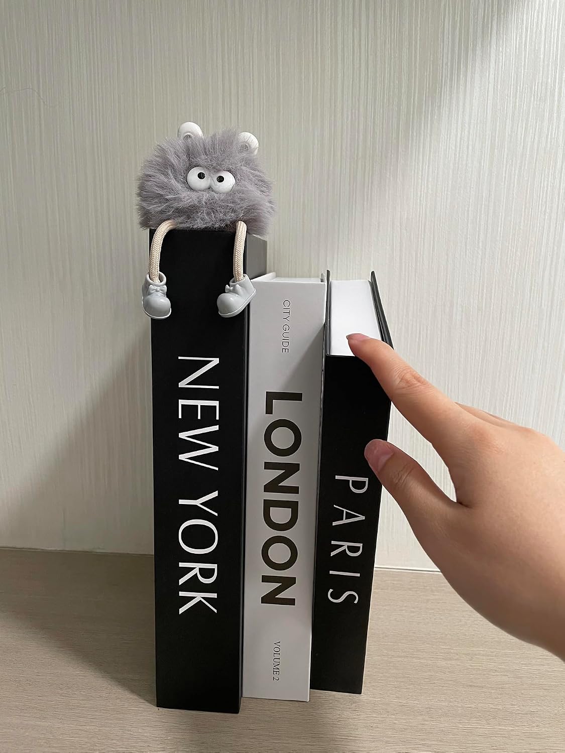 3 Faux Book Storage Boxes