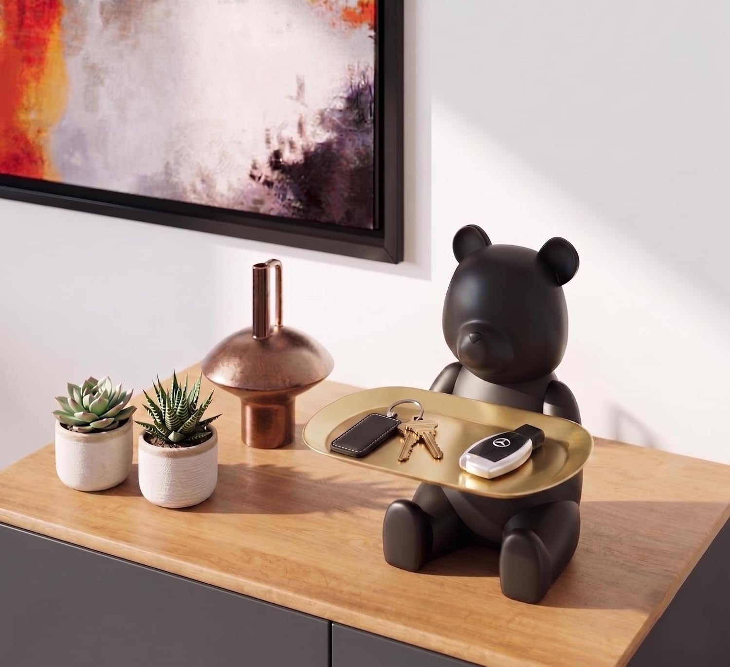 Key Tray Key Dish / Matte Black
