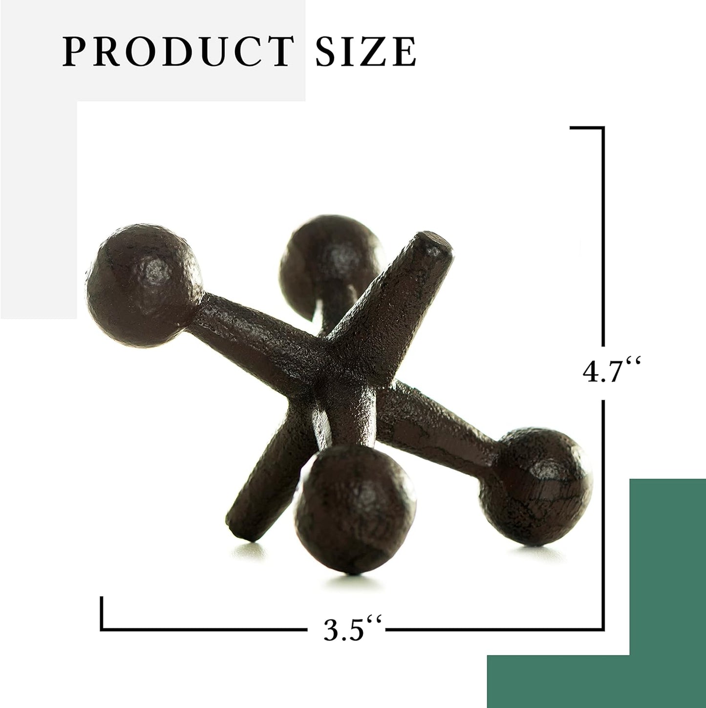 Shelf Decor Accents / Black