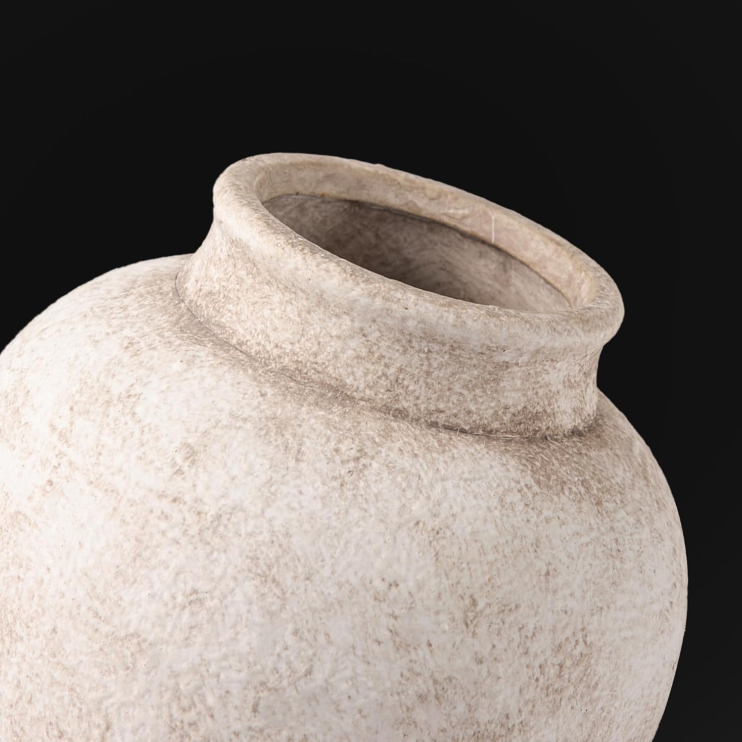 Ceramic Rustic Vase / 6.1" - D