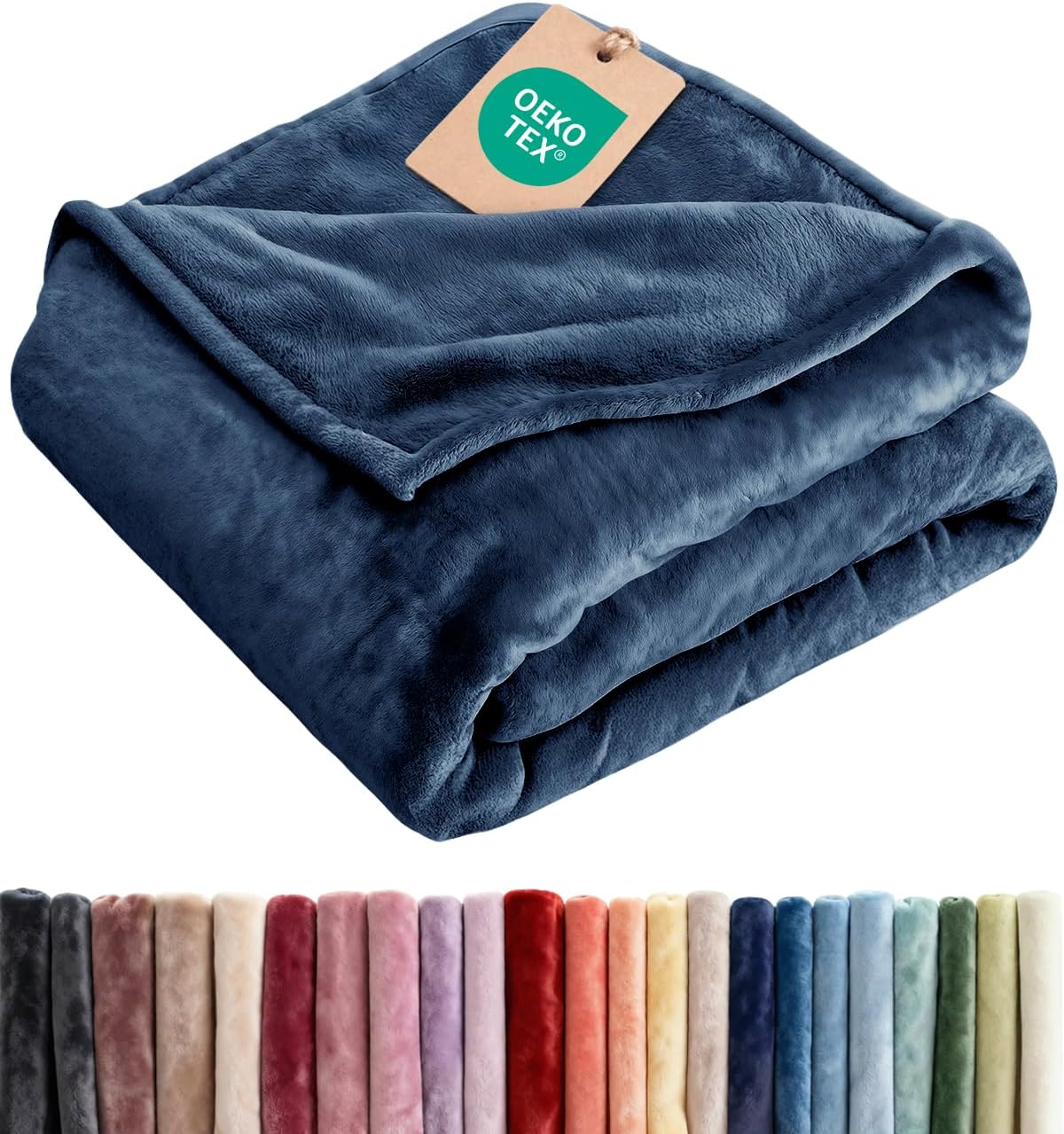 Bedsure Soft Coral Pink Throw Blanket for Couch Decor Gifts 50"x70"