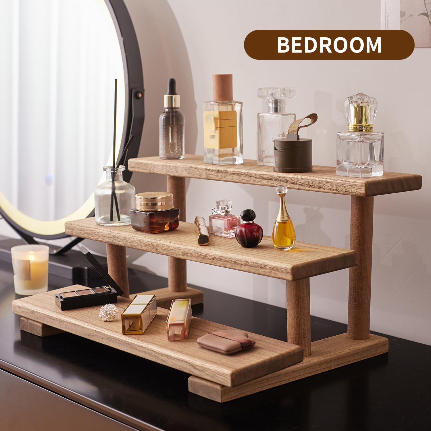 Paulownia Wood Stand / Brown