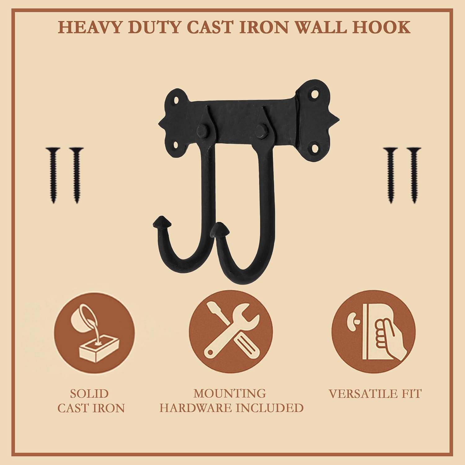 Heavy Duty Retro Utility Hooks
