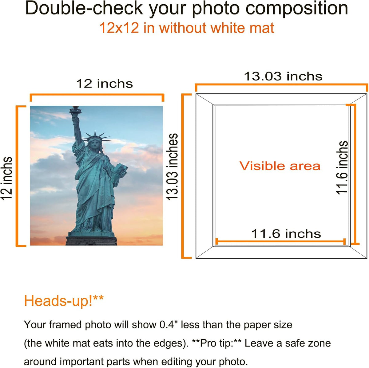 SESEAT 12x12 Picture Frame Black Set of 6, Diamond Art Painting Frames Display Photo 8x8 or 12 x 12 without Mat, Wall