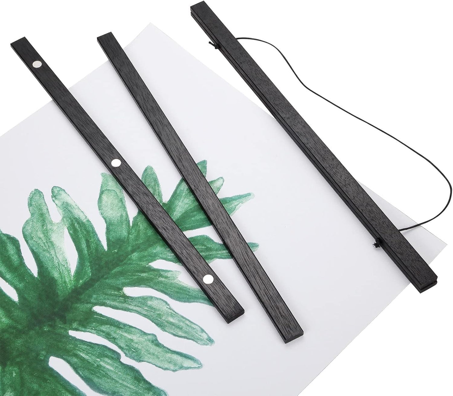 WITCOLOR Magnetic Poster Hanger Frame, Black Magnet Poster Frame 18x24 18x12 18x18 for Posters, Paintings, Photos