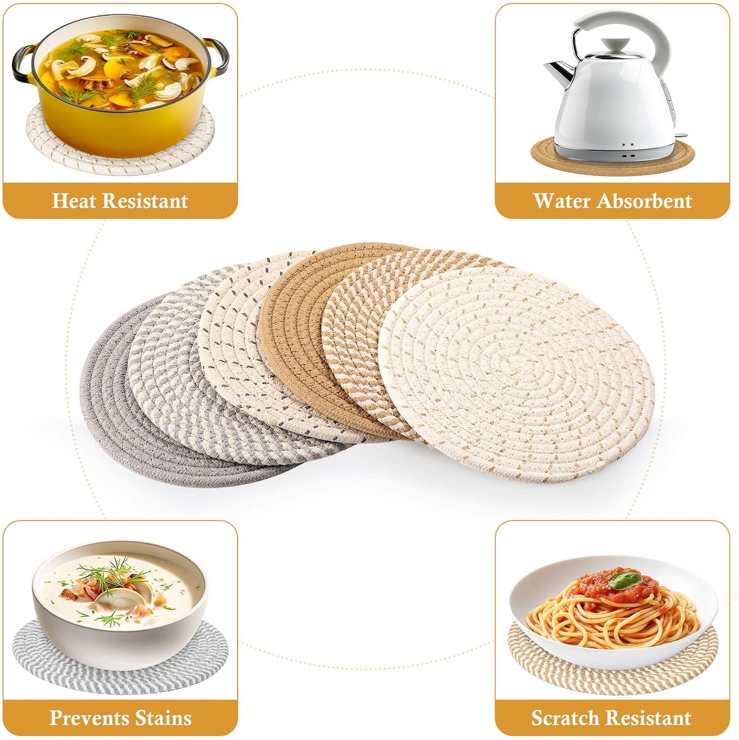 Pot Holders / Hot pots and Pans / Boho