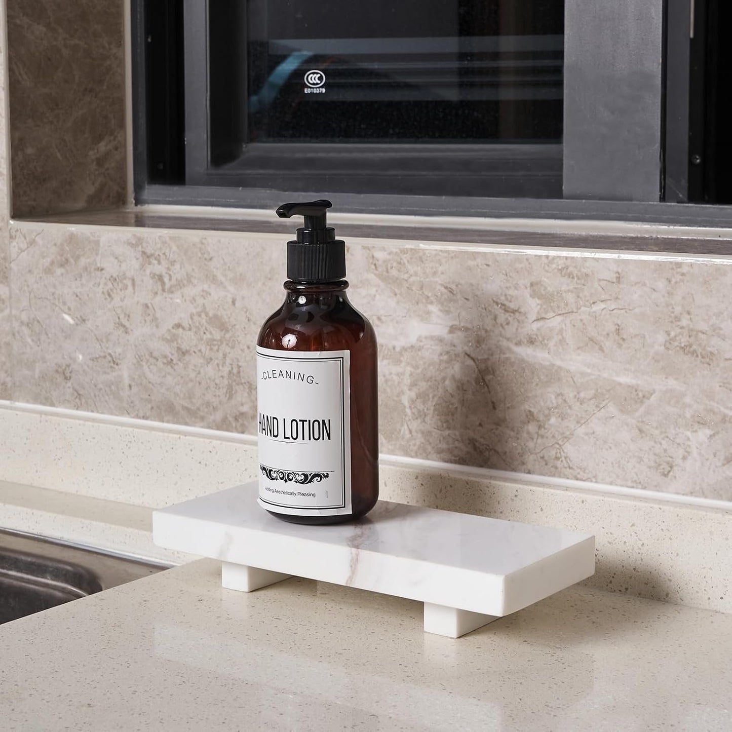 Soap Dispenser Holder / Glorious White