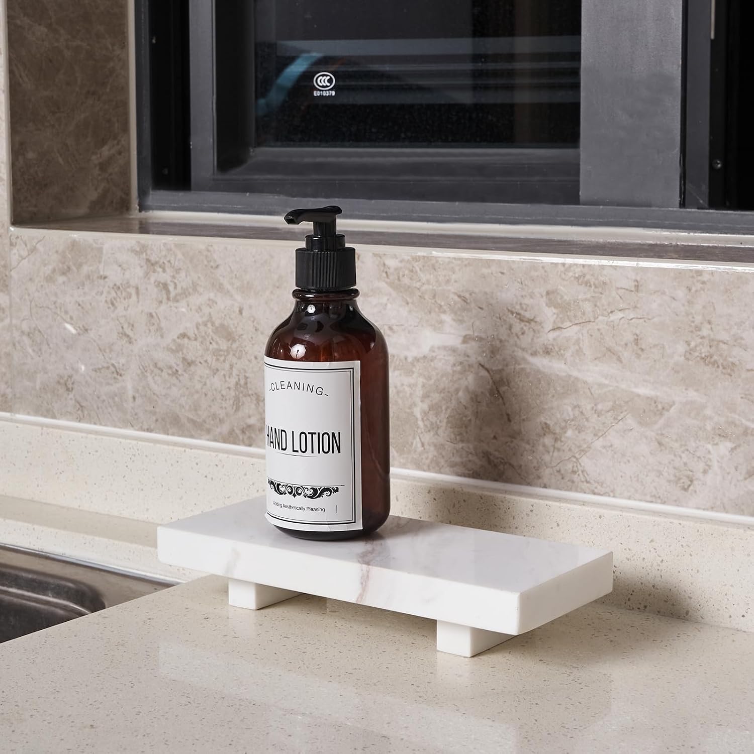 Soap Dispenser Holder / Glorious White