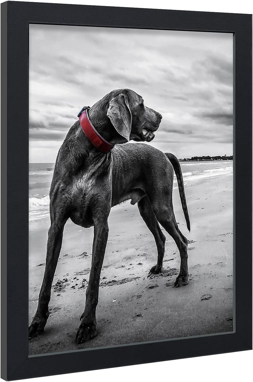 VCK 18x24 Poster Frame, Black Wood Picture Frame for Wall Display, 1 Pack | Gallery-Quality, Wide Thick Border