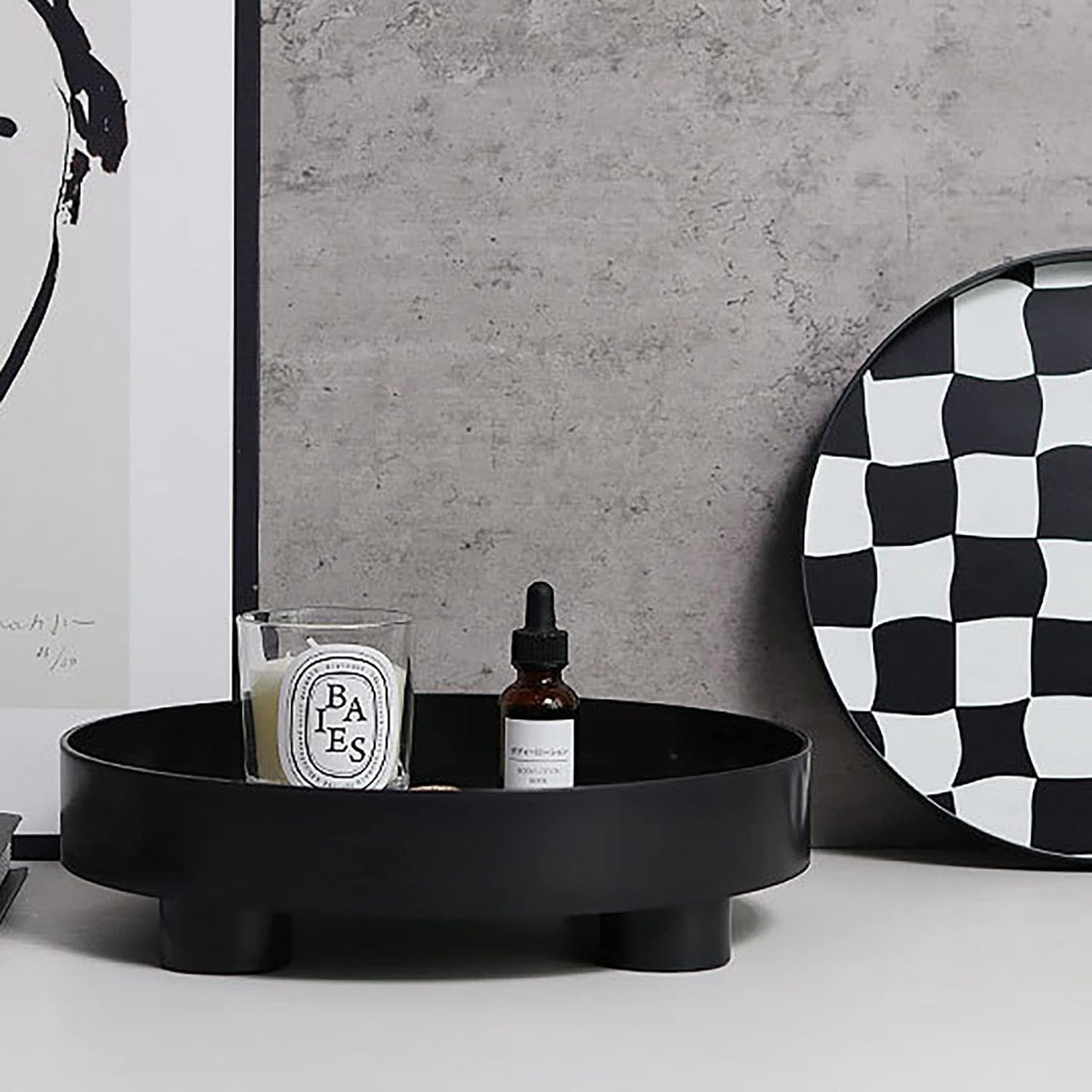 Plastic Tray / Round Decorative Tray
