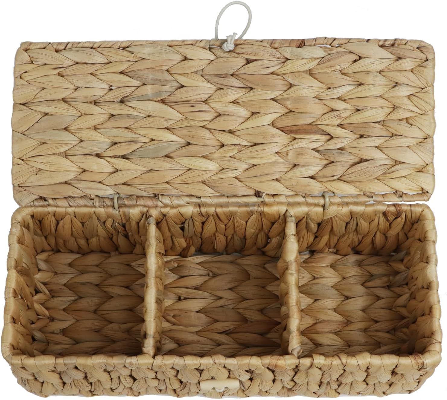 Rectangular Tank Woven Wicker Baskets / Water Hyacinth