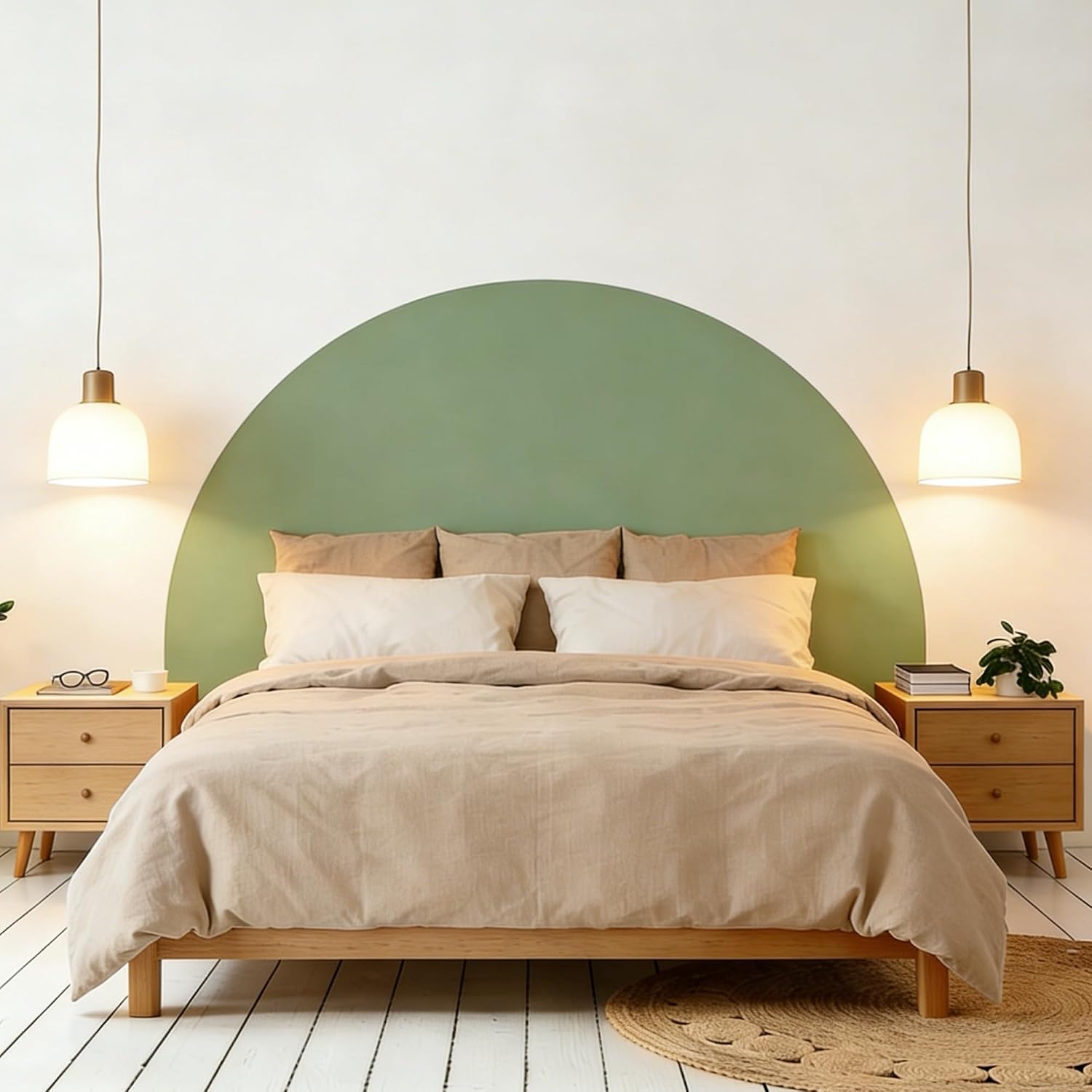Boho Arch Wall Stencil for Painting Large Pattern / 70 IN