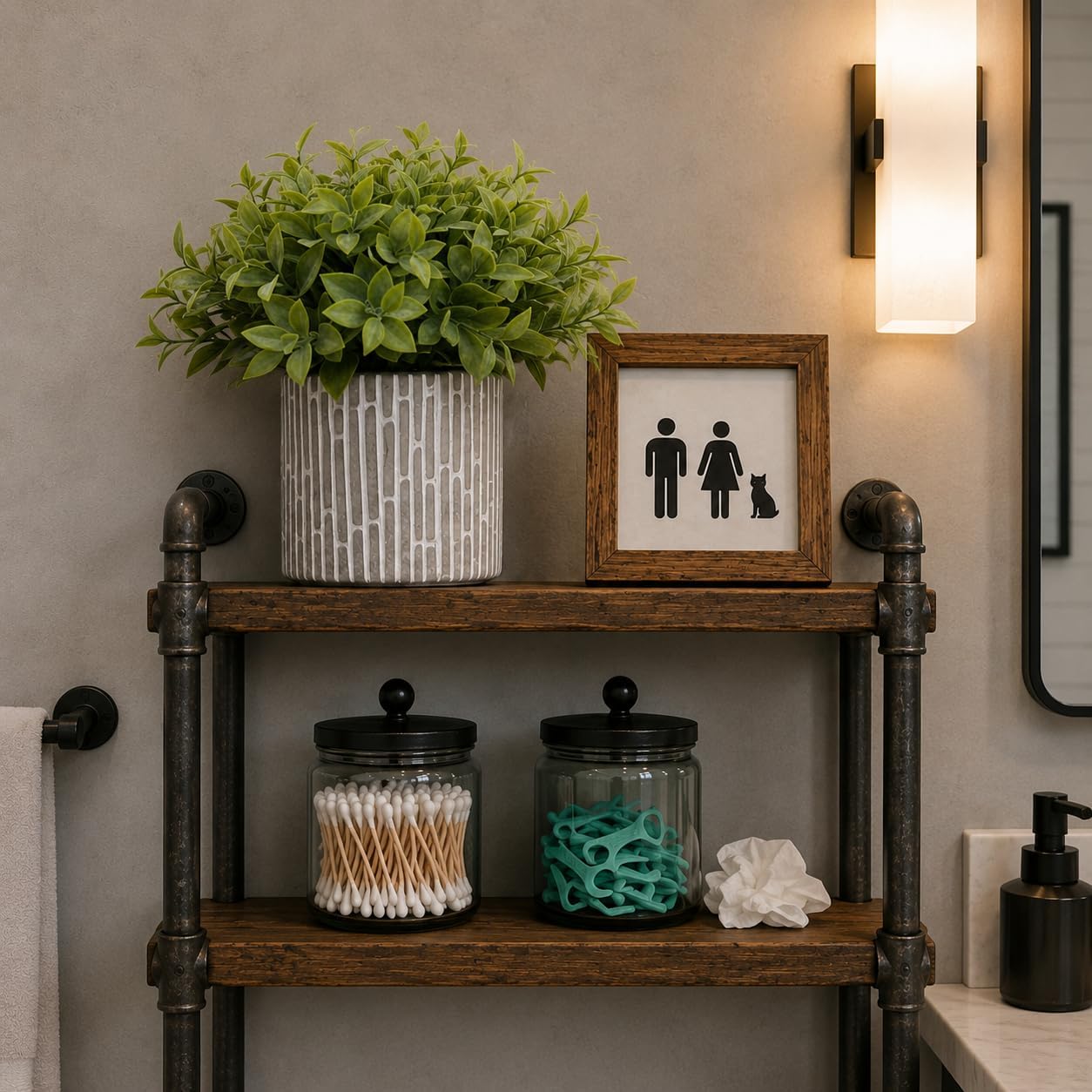 Artificial Potted Plants / Set of 3