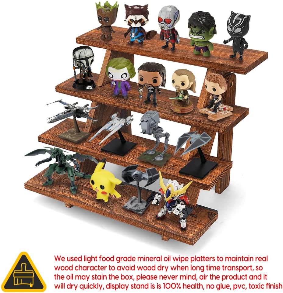 Rustic Risers for Display Craft Funko Pop Shelves
