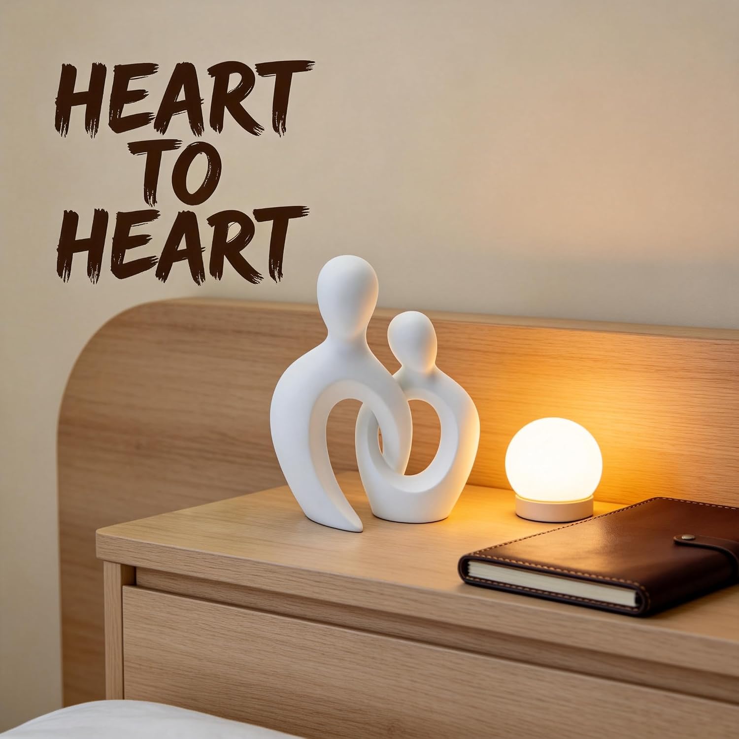 Modern Romantic Statue / 001-white