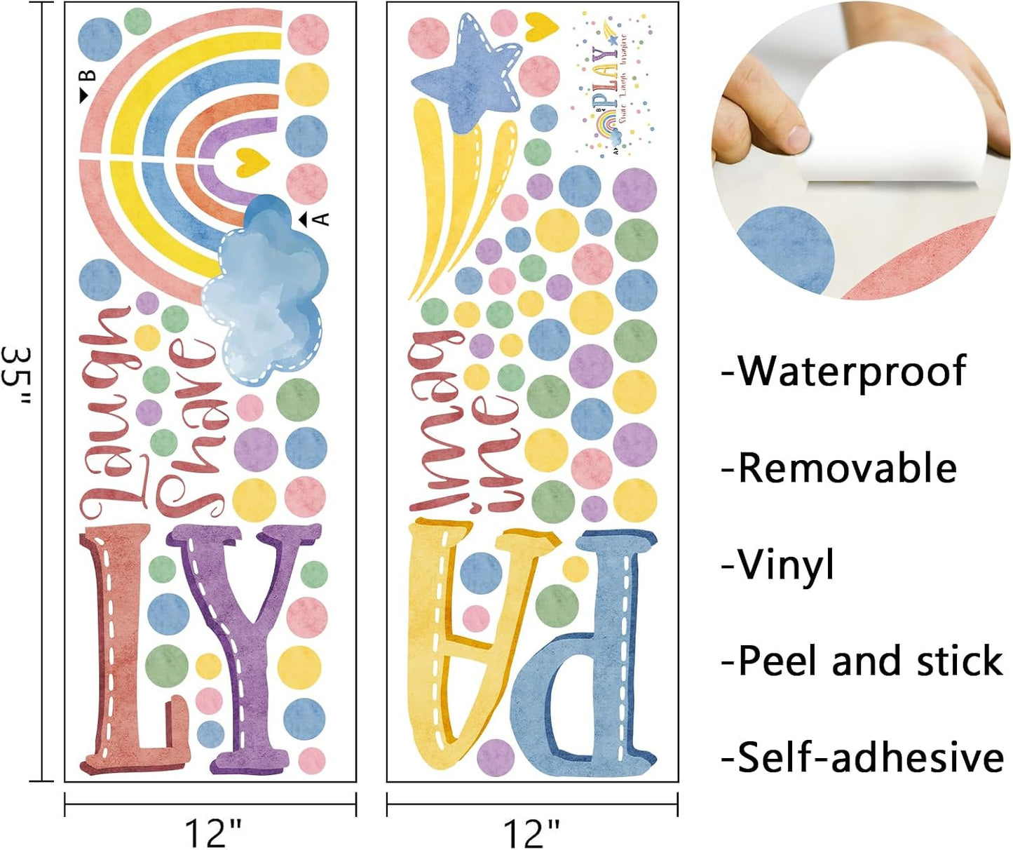 Playroom Wall Decals Stickers / Playroom2