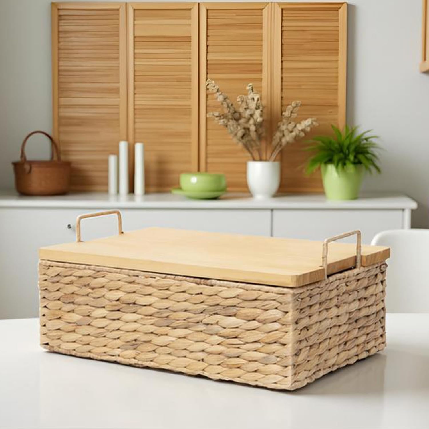 Functional Wicker Organizing Baskets / Small