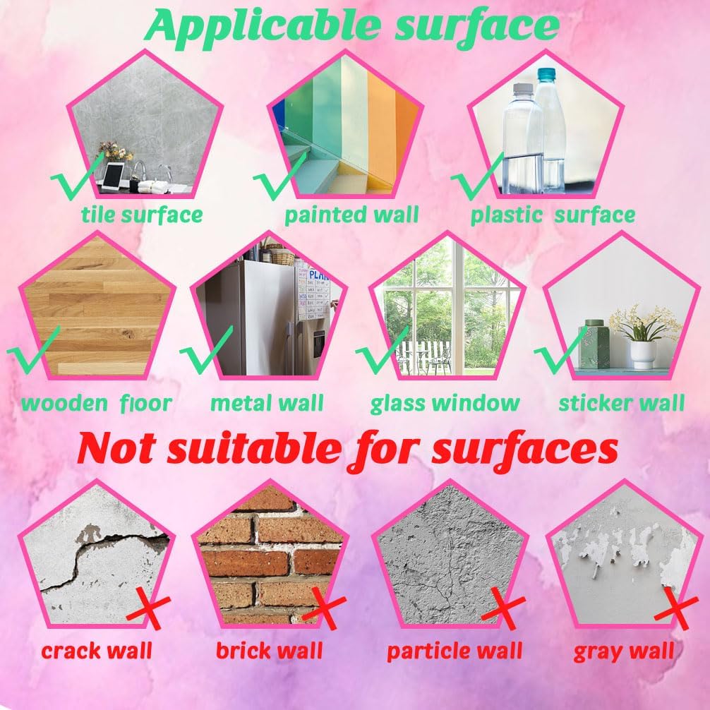 Wall Stickers Optical Illusion Decals Removable Matte PVC Geometric Art / 3D Cube / Set of 2