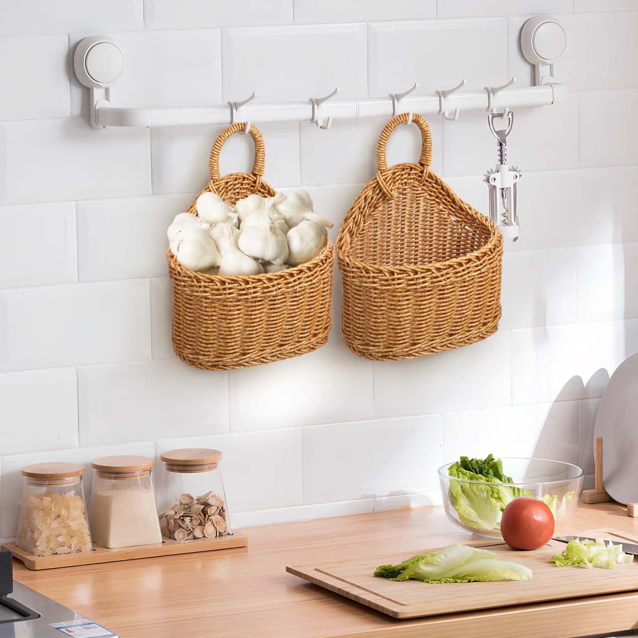 Woven Hanging Basket Storage Basket