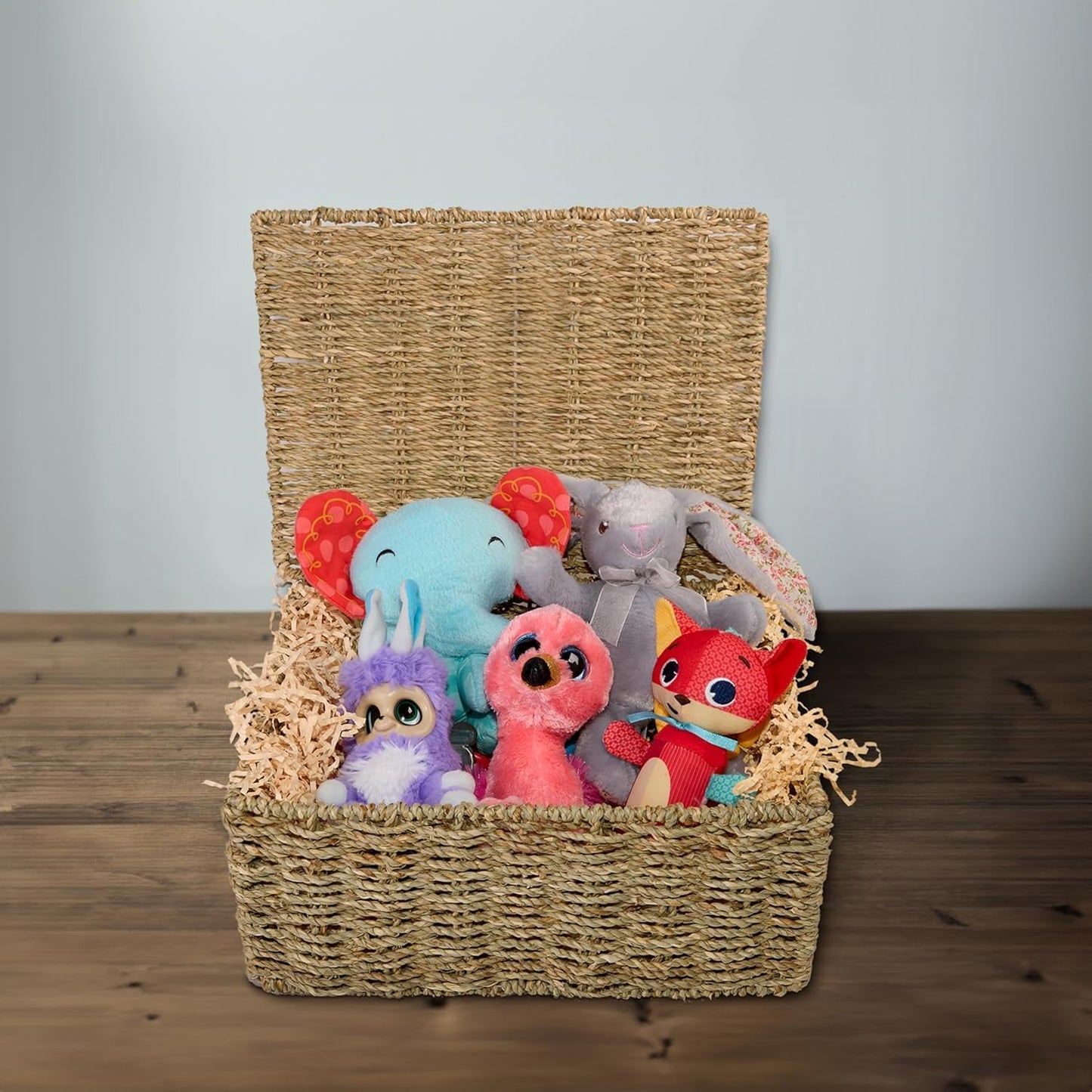 Seagrass Strorage Basket / Woven Gift Basket and Hamper