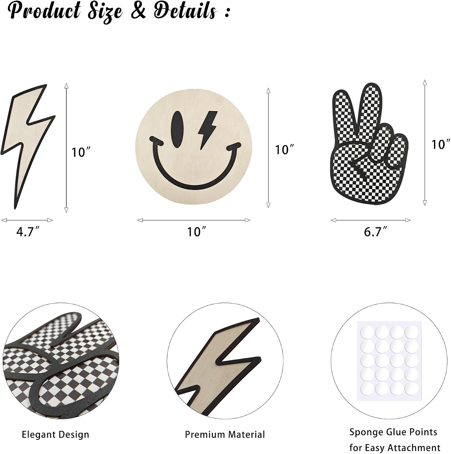 3-Piece Set / Rad Little Dude Room Decor