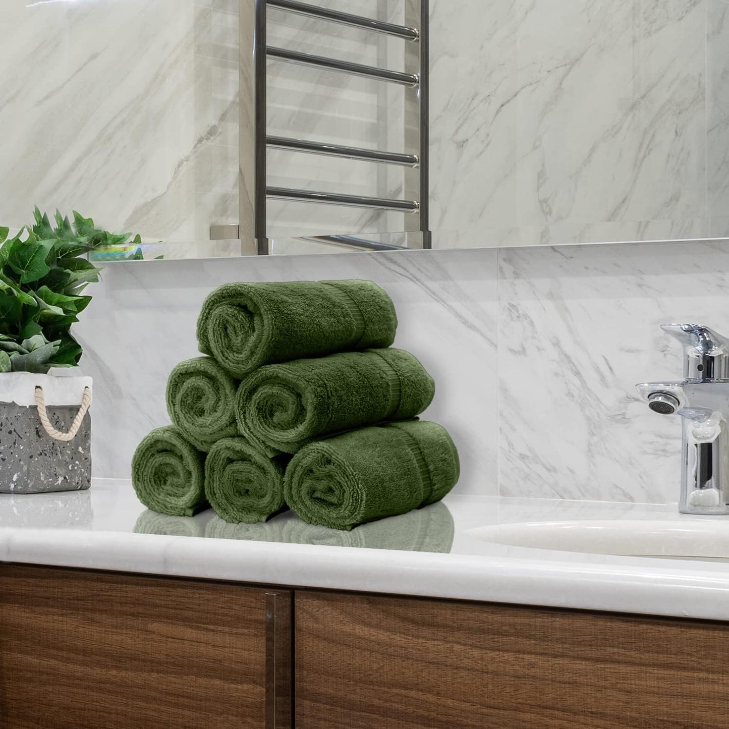 Luxury Hotel & Spa Collection, Quick Dry 100% Turkish Cotton 700 GSM, Eco Friendly Towel, for Bathroom, Gymand Kitchen
