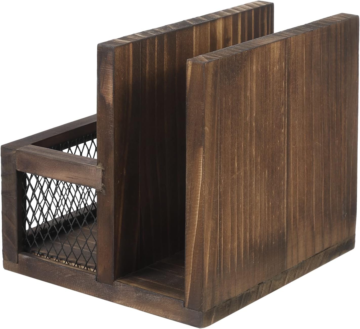 Farmhouse Multifunctional Napkin Holder / Burnt