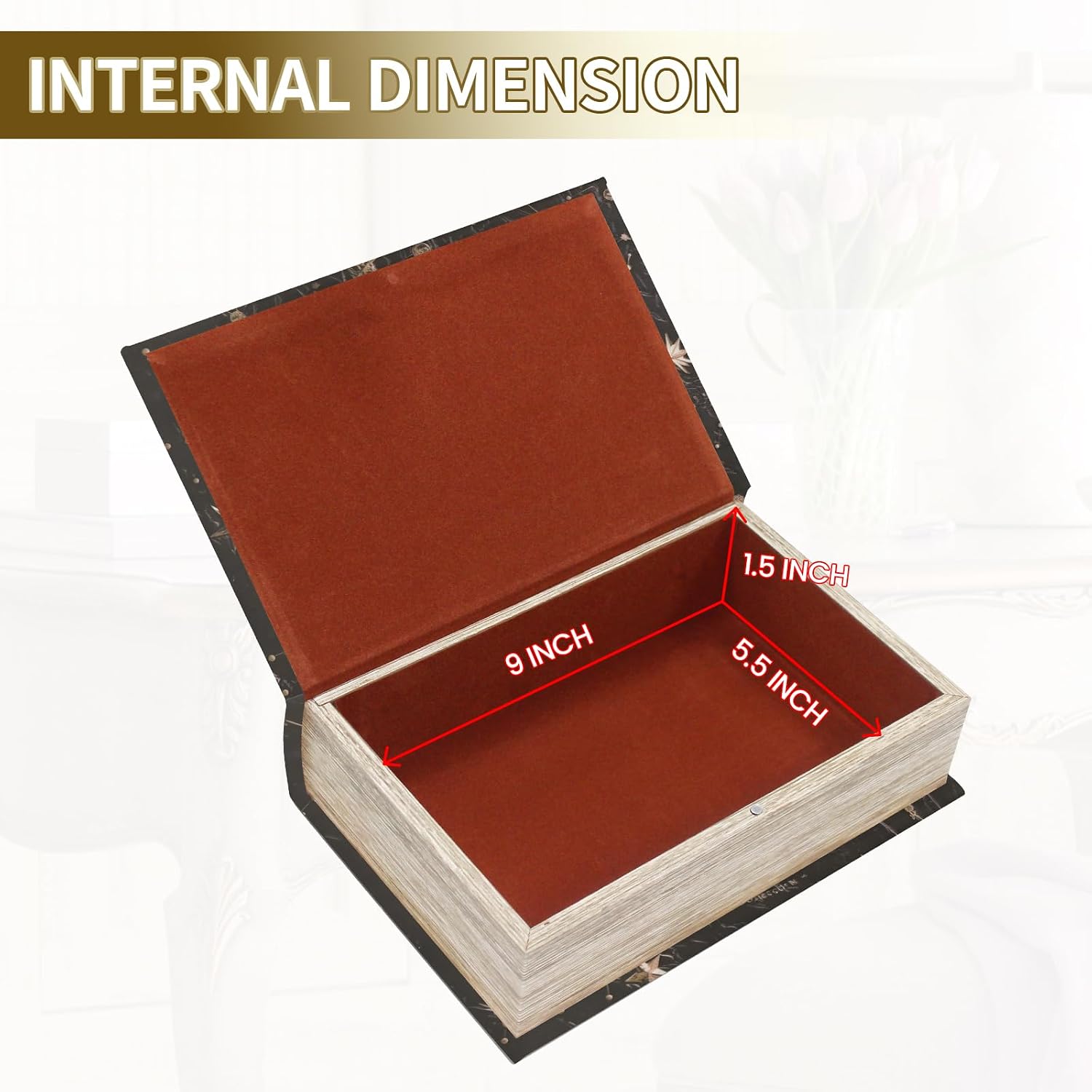 Decorative Book Box / M/EAGLE