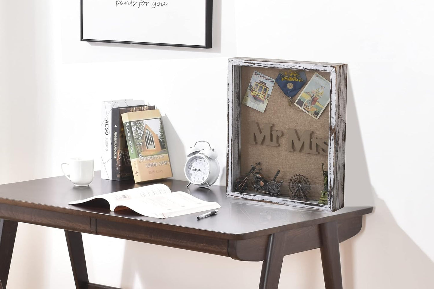 Shadow Box Frame16x20, Extra Large Shadow Boxes Display Cases with Hinged Door, Memorial Shadow Box Frame for Baseball