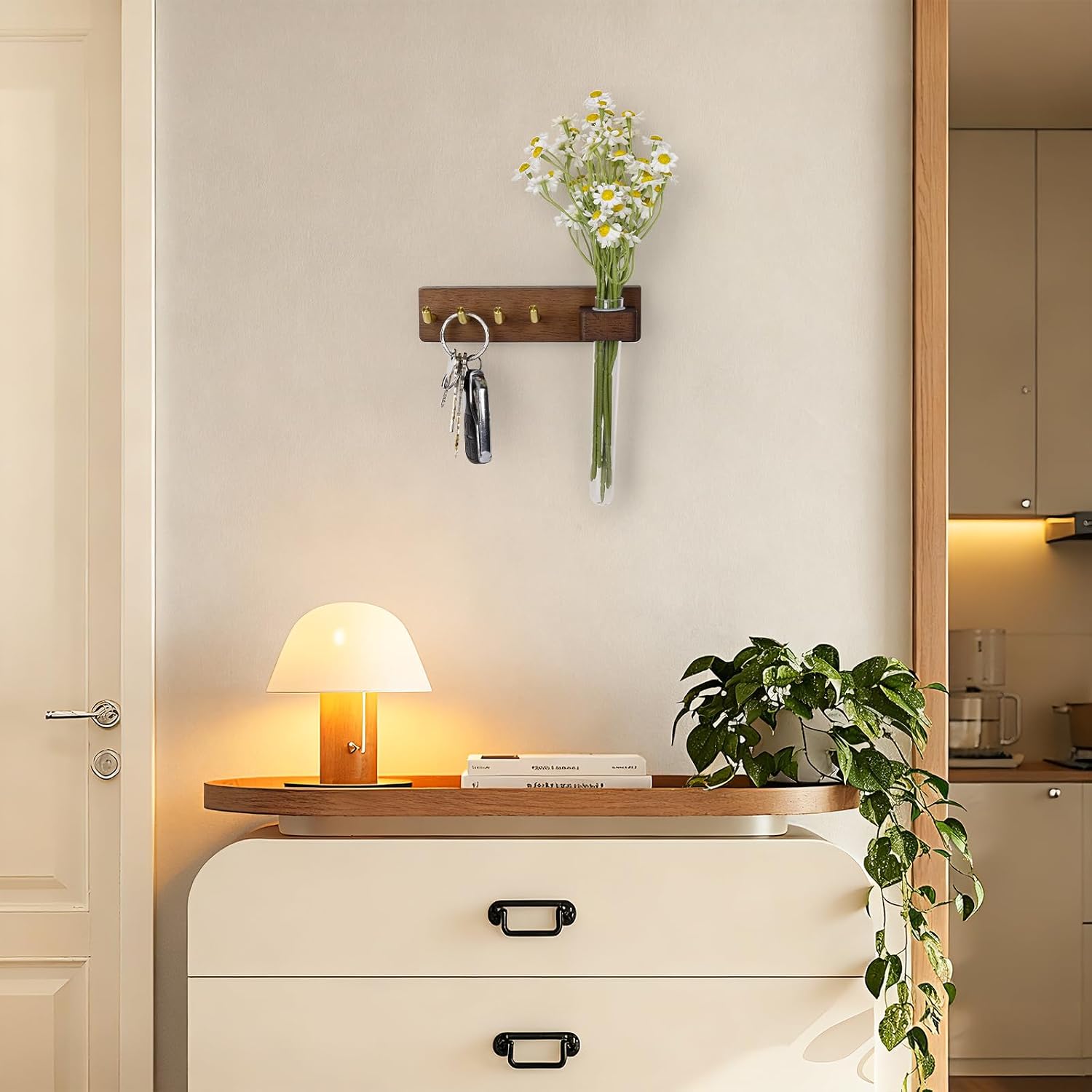 Solid Wood Key Holder