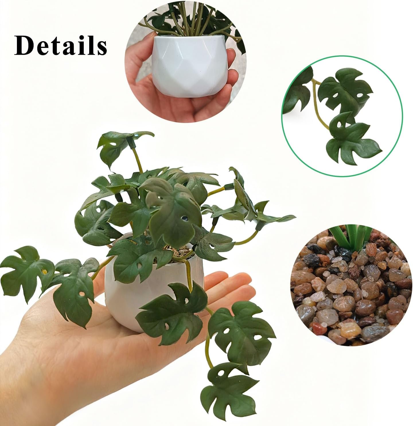 Realistic Artificial Plant Indoor / Set of 3