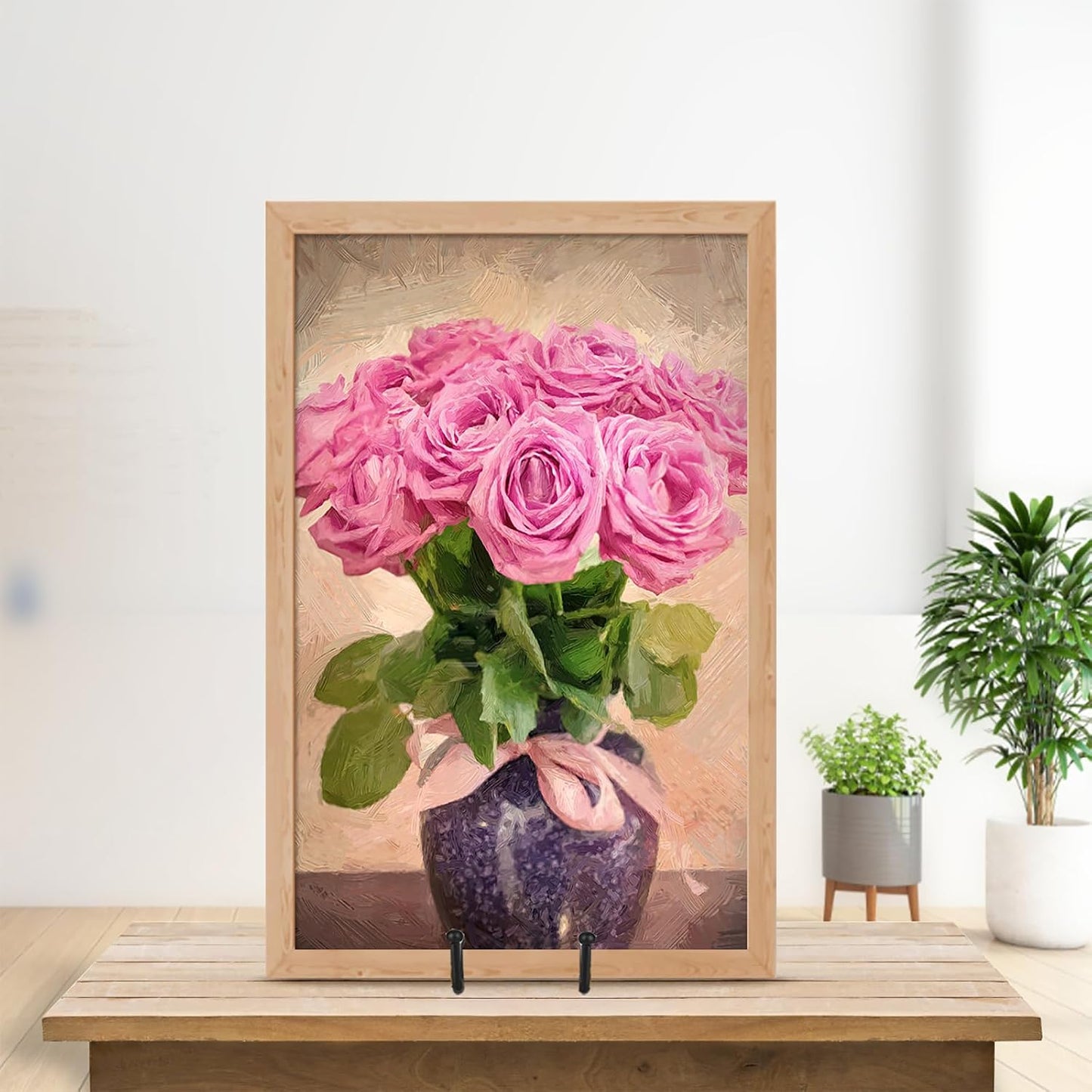 Black Picture Stands Plate Stands for Display Large Book Stands / Black 12 In / 12 Inch / Set of 3