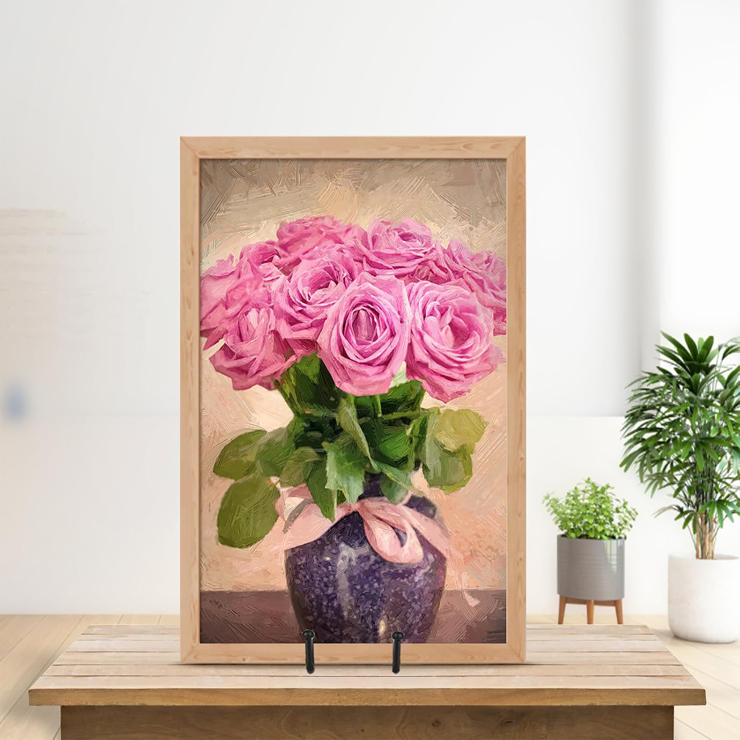 Black Picture Stands Plate Stands for Display Large Book Stands / Black 12 In / 12 Inch / Set of 3