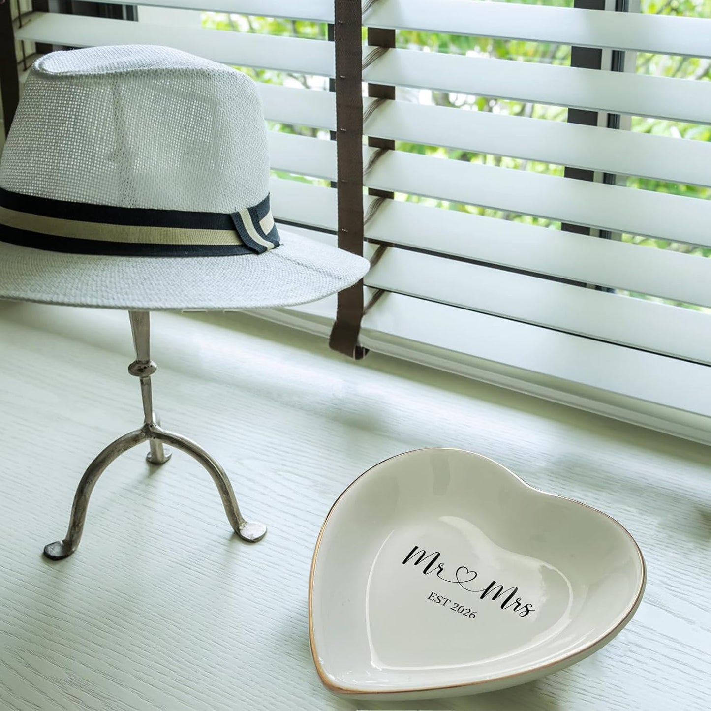 Mr & Mrs EST 2026 Jewelry Tray / Mr Mrs EST 2026