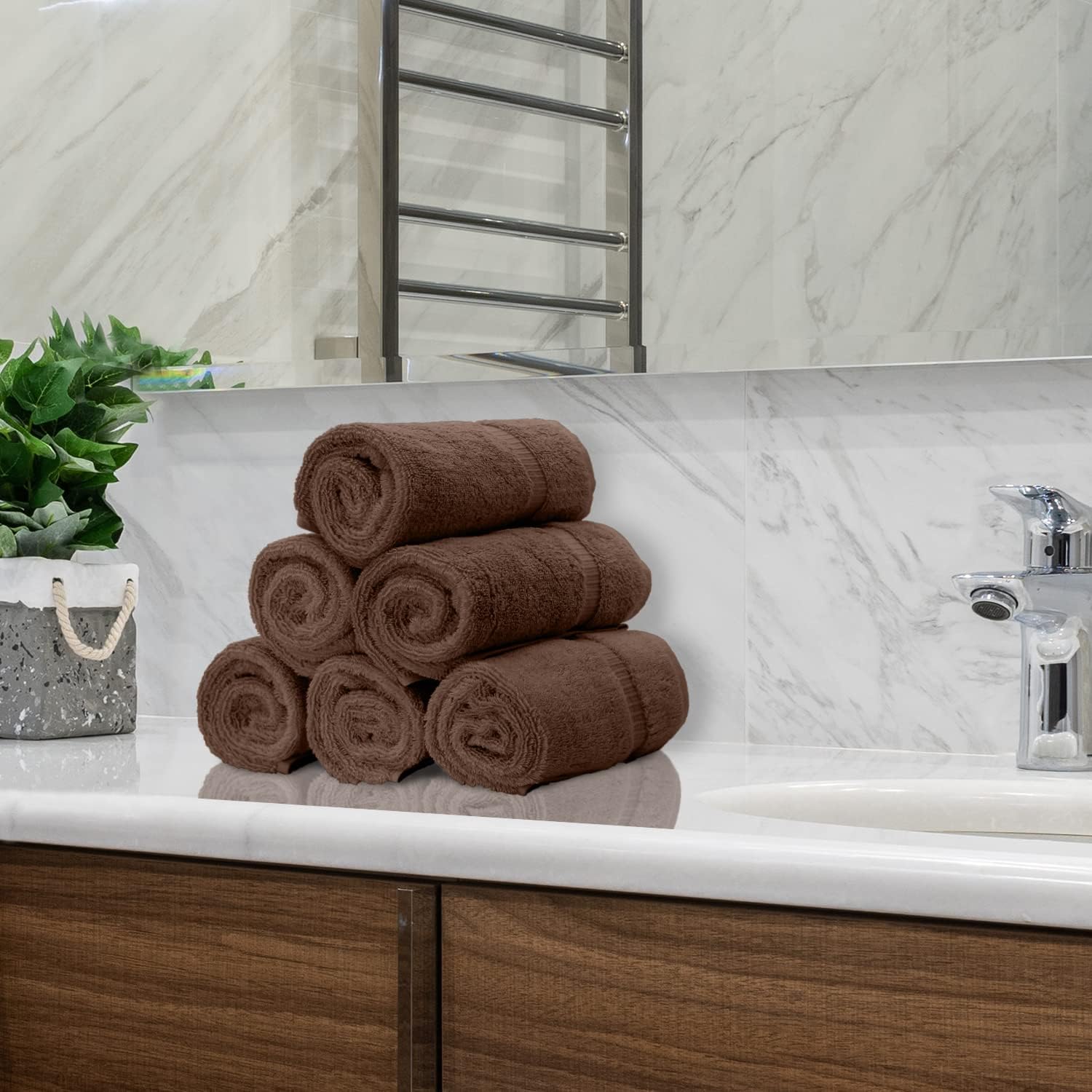 Luxury Hotel & Spa Quality, Quick Dry 100% Turkish Cotton 700 GSM, Eco Friendly Towel, for Bathroom, Gymand Kitchen