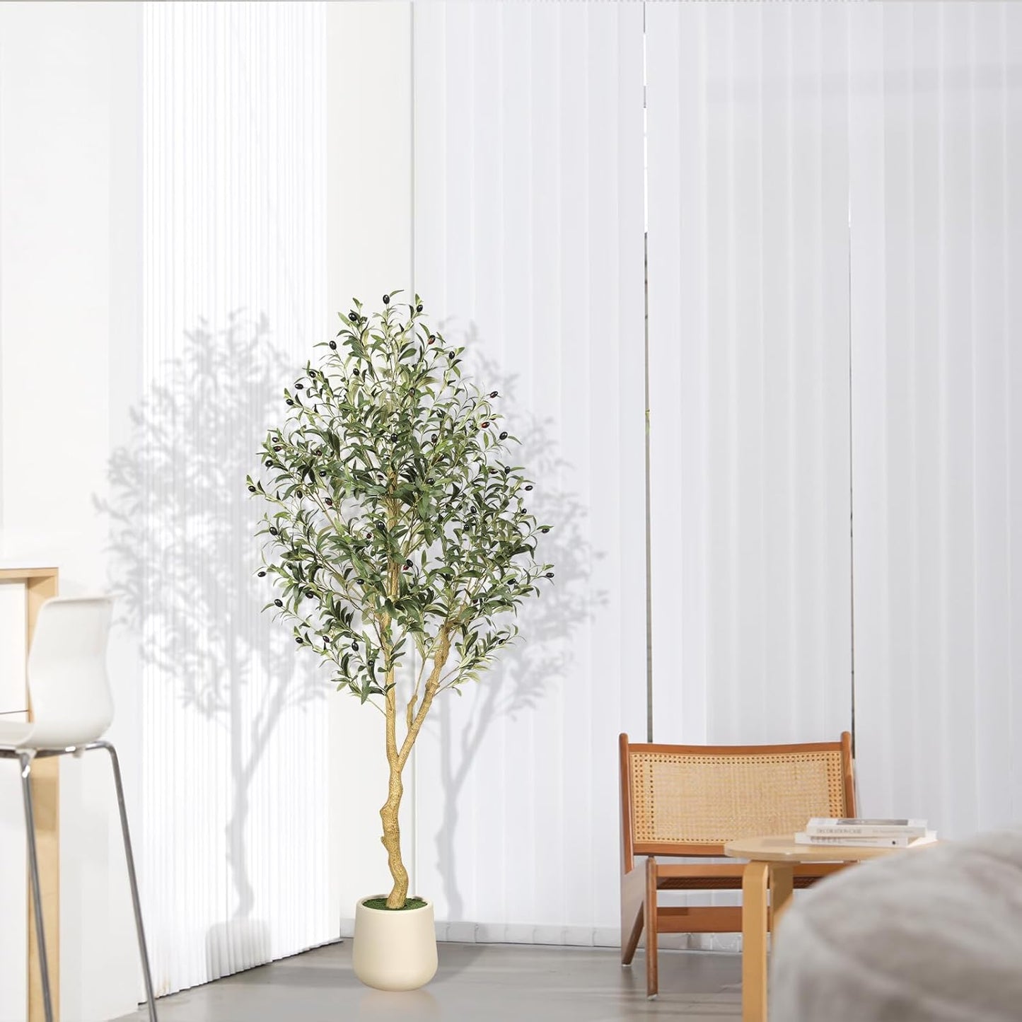 Artificial Plant / Planter / 6ft / Natural / 6 Inch