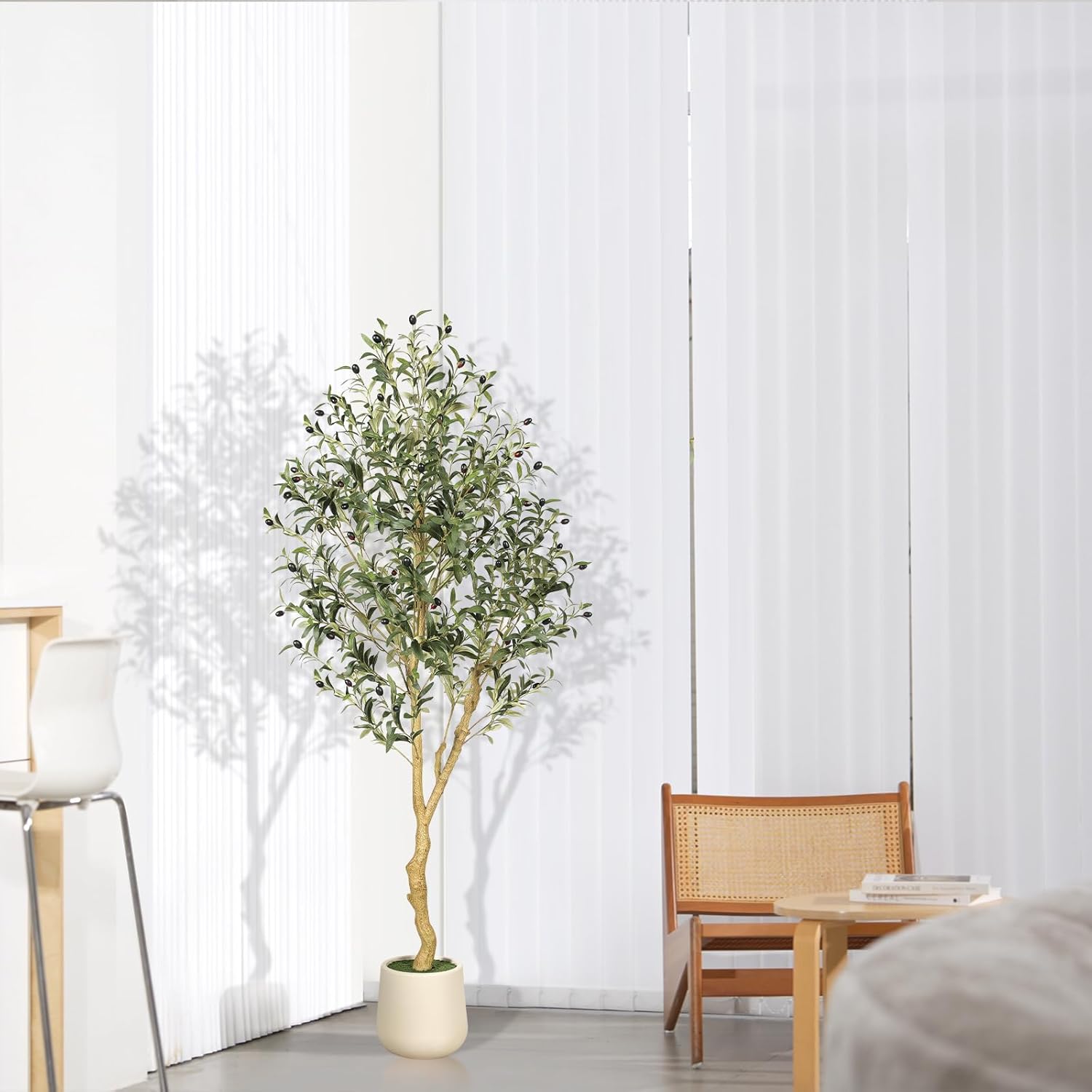 Artificial Plant / Planter / 6ft / Natural / 6 Inch