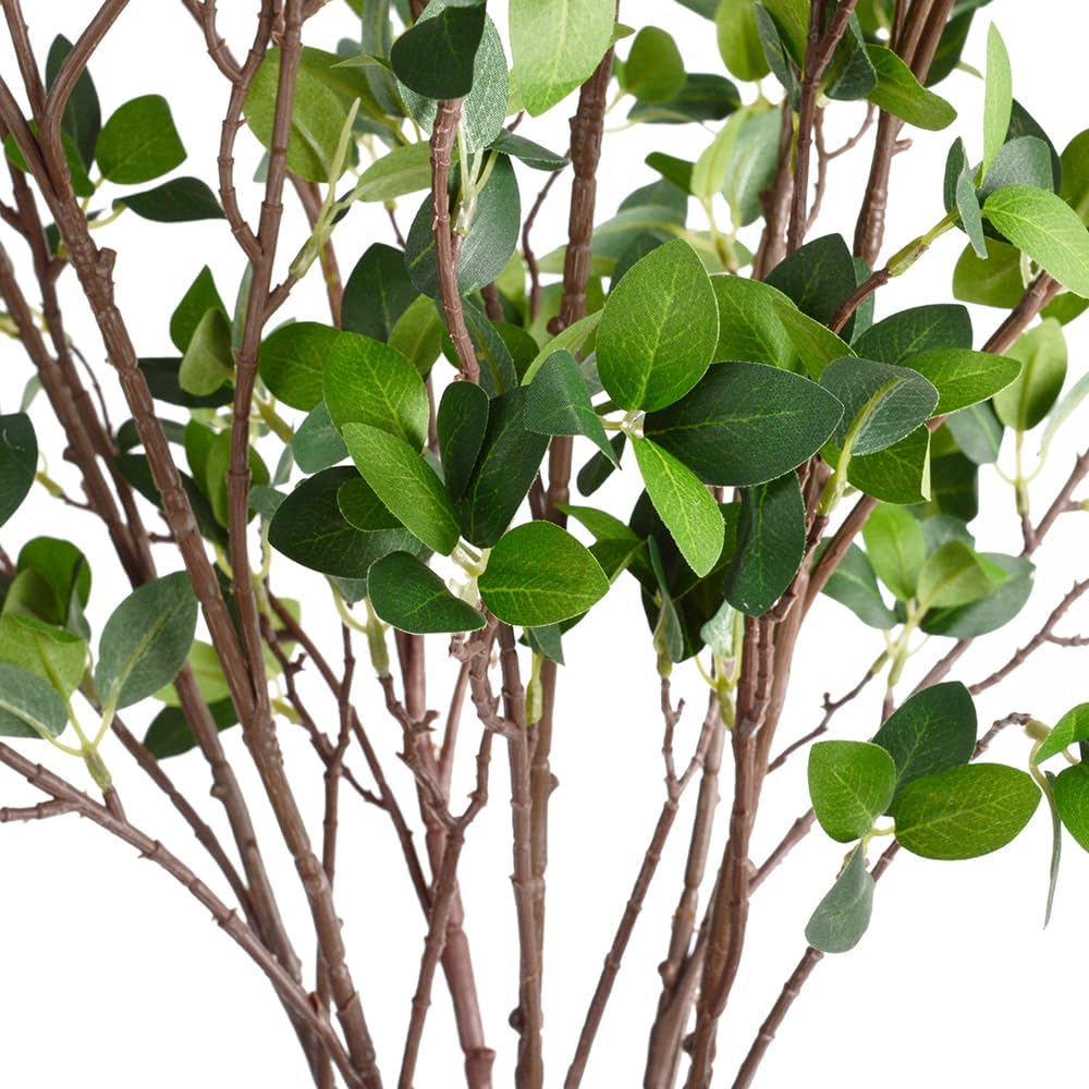 Faux Stems Artificial Branches for Vase Artificial Stems Artificial Greenery / Green / Set of 3