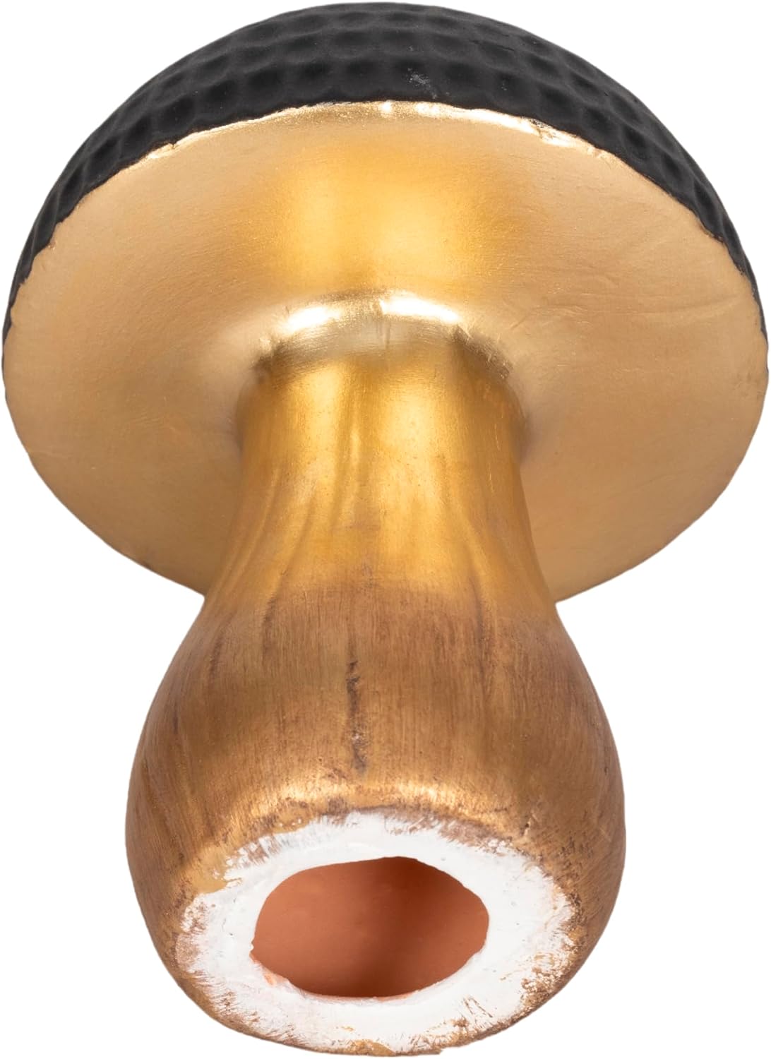 Ceramic Figurine Statue / 7.0" H / Black