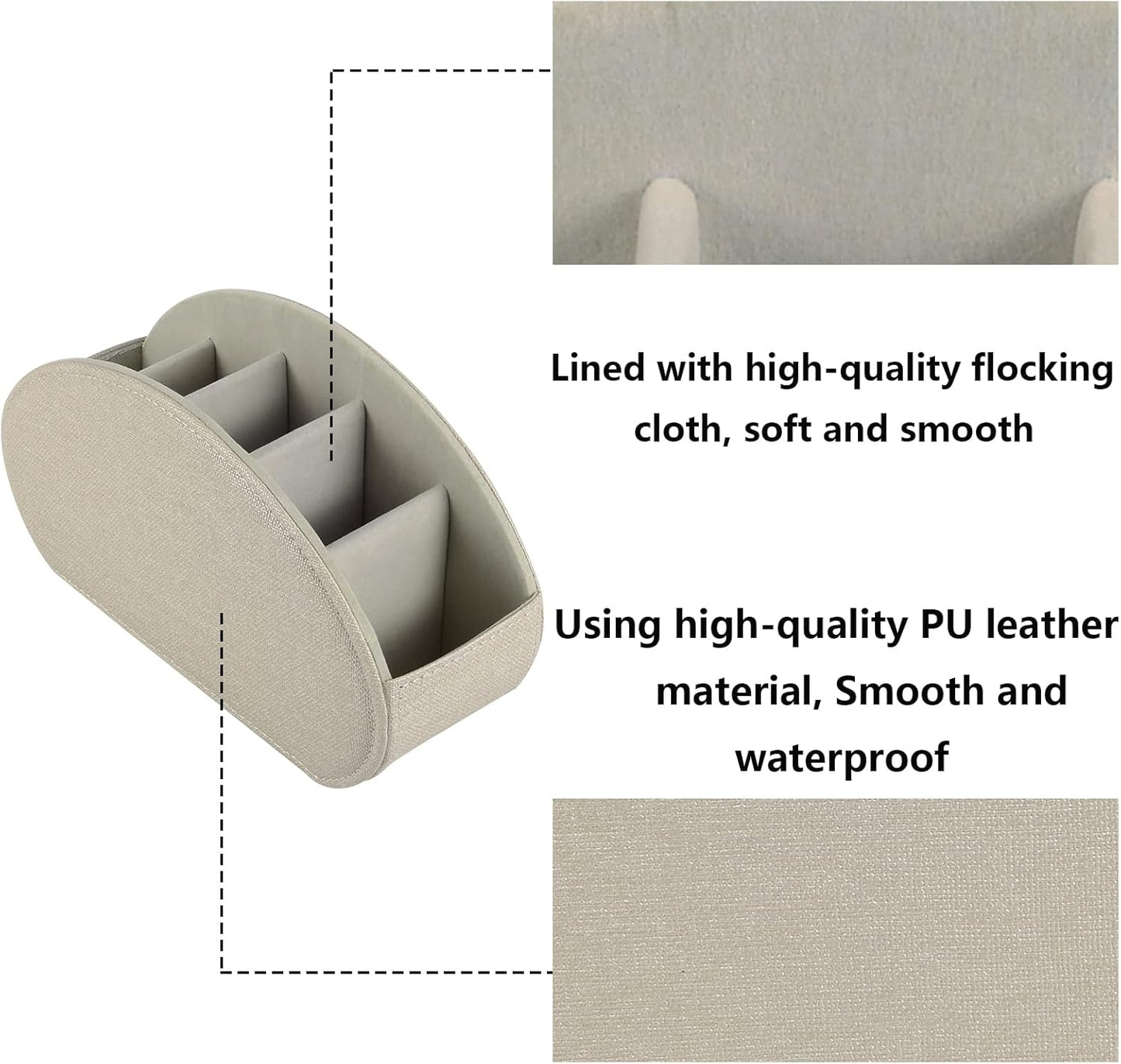 Remote Control Holder / Cream