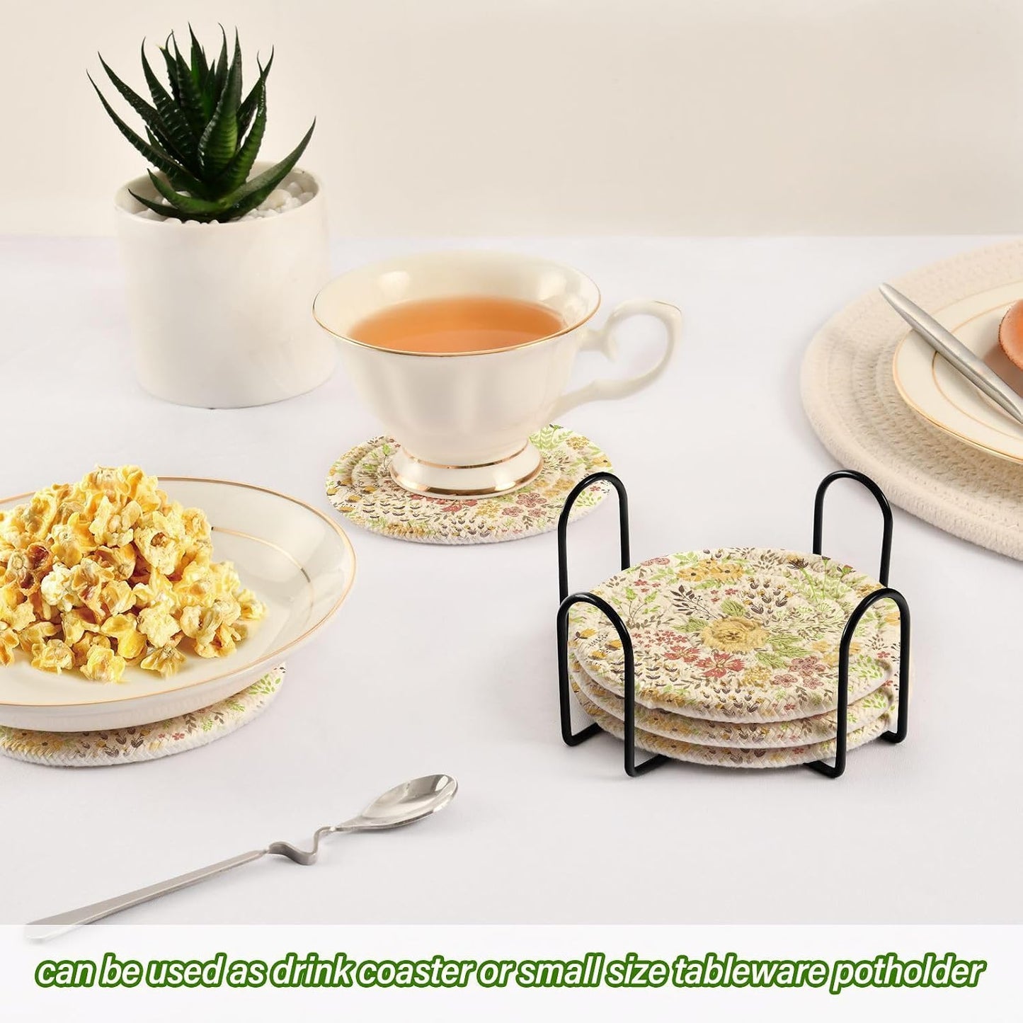 Holder for Wooden Table and Living Room Decor
