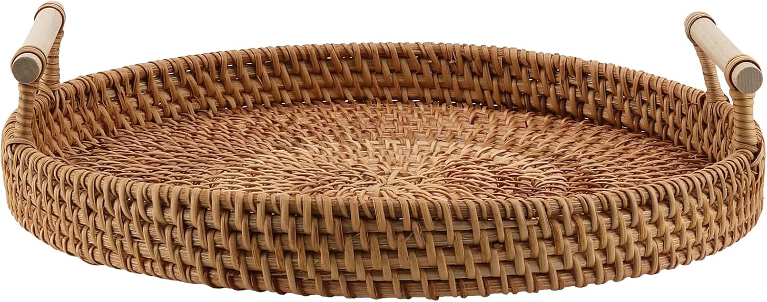 Woven Bread Tray / Set of 2